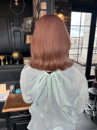 ミディアム カラー 【透明感カラー】 harunaのヘアスタイル