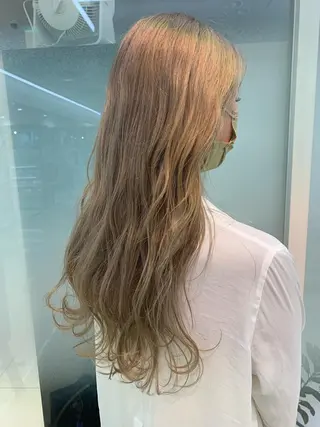 ロング カラー ヘアアレンジ 似合わせカラー/艶 髪質改善/ヨシザキのヘアスタイル