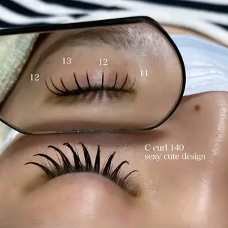 マツエク・マツパ Éclat masayoのマツエク・マツパデザイン