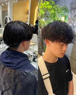 ミディアム 酸性ストレート 🇰🇷しゅうのヘアスタイル