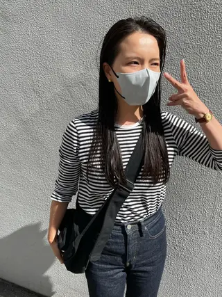 ロング さの あやねのヘアスタイル