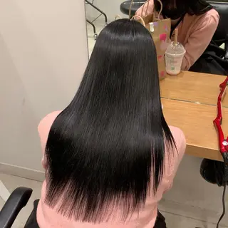 ロング カラー れい🫧 ハイトーン特化のヘアスタイル