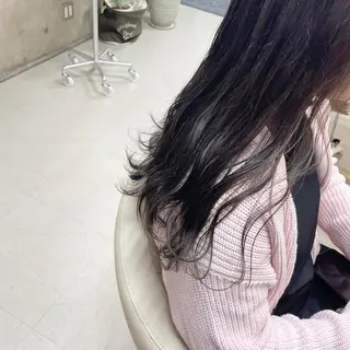 ロング カラー 坂本 沙也加のヘアスタイル