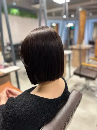 ショート きょうか🩶 /艶髪/ボブのヘアスタイル
