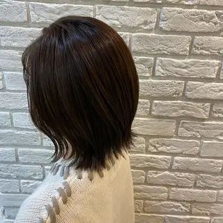 ミディアム ココロ☀️ CLUTCH天王寺店のヘアスタイル