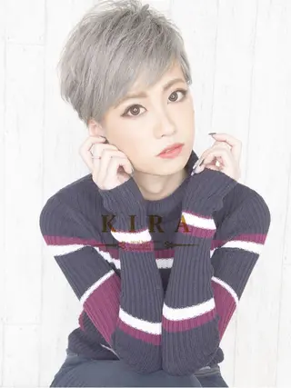 ショート 【KIRA 代表】 TATSUYAのヘアスタイル