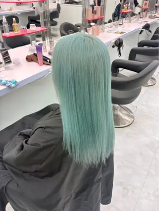 セミロング カラー 🪅個性派カラー🪅 つぐみのヘアスタイル