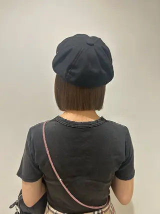 ショート 👔ボブ﹨髪質改善 ストレート🩳ももかのヘアスタイル