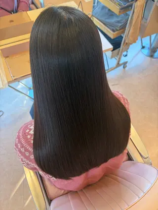 セミロング 坂下 真珠愛のヘアスタイル