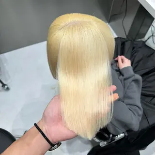 ミディアム カラー ✨髪質改善艶カラー✨ リュウトのヘアスタイル