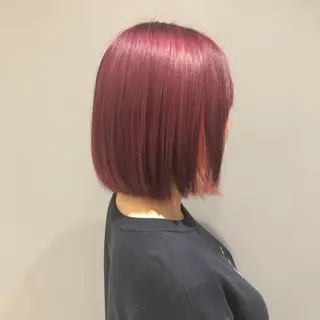 ショート カラー ヘアアレンジ yoshino yukoのマツエク・マツパデザイン