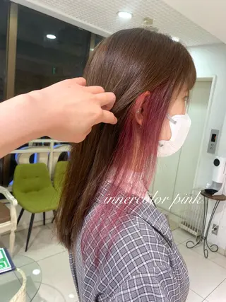 ロング カラー 透明感カラー 古山 結季🌙🖤のヘアスタイル