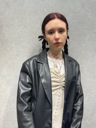 ロング Daisy🎀透け感 カラー🎀JUNAのヘアスタイル