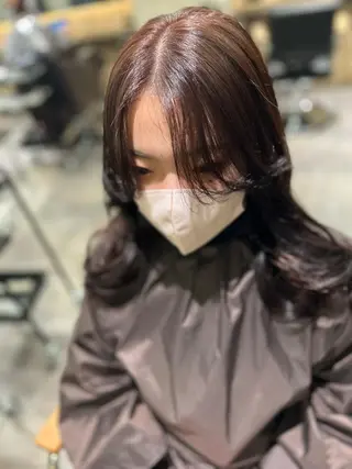 ロング カラー TATSUKI RESTIAのヘアスタイル