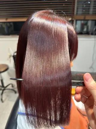 ミディアム 北野谷 篤のヘアスタイル