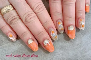 ミディアム ネイル ネイルスタジオ シェイクユアハンズのネイルデザイン