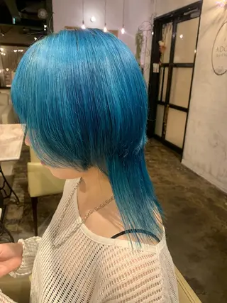 カラー マンツーマン 半個室サロン中田大喜のヘアスタイル