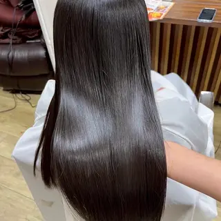 ロング 北村 理奈のヘアスタイル