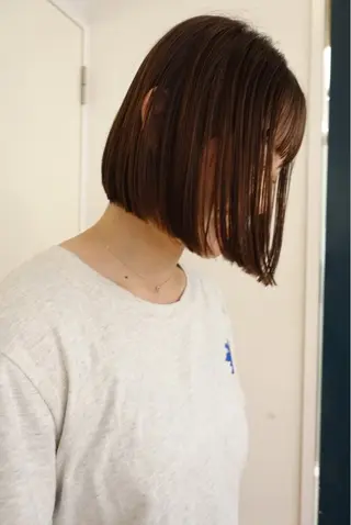 ショート YUUKI/ウルフ .ボブパーマのヘアスタイル