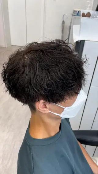 パーマ メンズ メンズ専門美容師店長 💈高橋和真💈のヘアスタイル