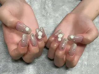 ネイル 【Zina京都駅前】 きぬがわ らむのネイルデザイン