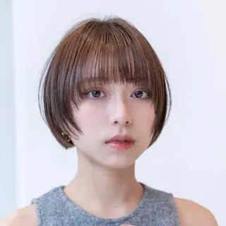 ショート カラー 田中航平/渋谷ボブ/ レイヤーボブのヘアスタイル