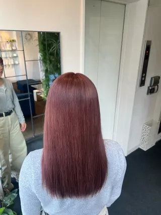 セミロング 高田 羊真のヘアスタイル