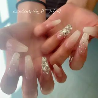 セミロング アトリエAIHA★ フィルイン推奨サロンのネイルデザイン