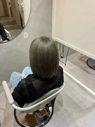 カラー 石井綾華🩰 ブリーチモデル募集✨のヘアスタイル