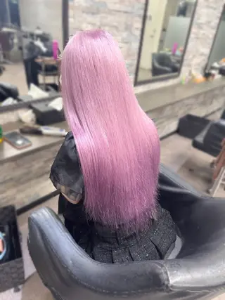 ロング カラー ハイトーンエクステ 🎩カズキ🎩のヘアスタイル