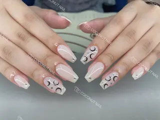ネイル 神田 ココナッツのネイルデザイン
