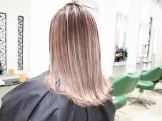 ロング カラー Re:ta Hair 飯田淳平のヘアスタイル