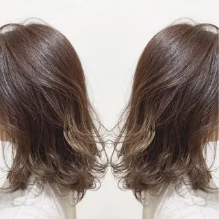 ミディアム 【White京橋】 岸 拓斗のヘアスタイル