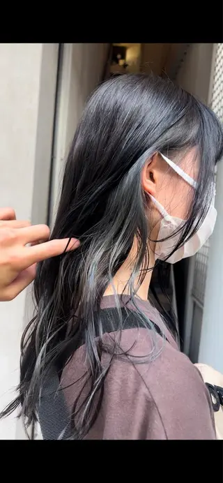 ロング カラー ハイトーン /レイヤー/ふみやのヘアスタイル