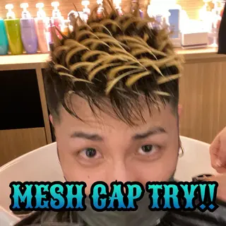 ショート カラー メンズ unopulir 景山　凌のヘアスタイル