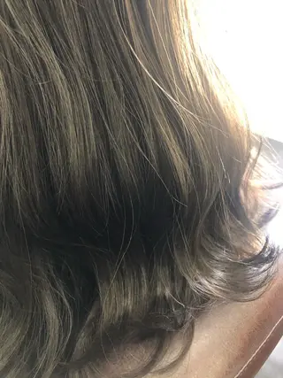 ミディアム カラー 竹下 了史のヘアスタイル
