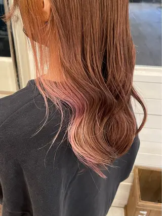 ロング 🍭透明感カラー 志賀拓海🍬🌈のヘアスタイル
