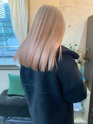 ミディアム カラー ⭕️ダメージレス特化 髪質改善🥇丸山憲人のヘアスタイル