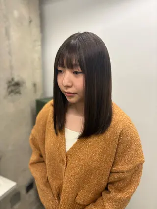 セミロング レイヤー/髪質改善/ ナカジのヘアスタイル