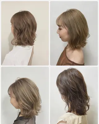 ミディアム カラー LaBless梅田 🎀坂本リオのヘアスタイル