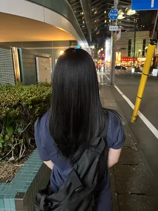ロング 松本 さくらのヘアスタイル