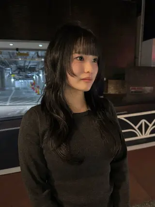 ロング カラー パーマ/ボブ /レイヤー チヒロのヘアスタイル