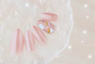 ネイル SAKURA ʚ🎀ɞのネイルデザイン