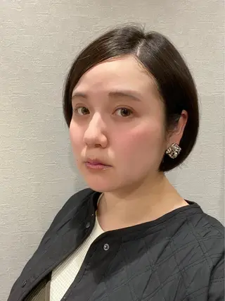 ショート カラー 浅野 順一のヘアスタイル