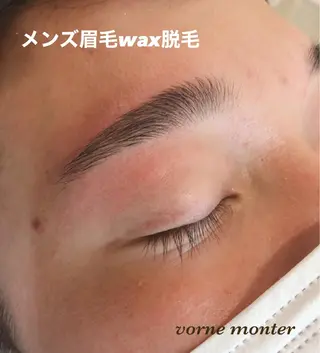 メンズ Vorne Monterのマツエク・マツパデザイン