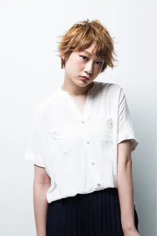 ショート 四辻 和也 /似合わせボブ×艶髪のヘアスタイル