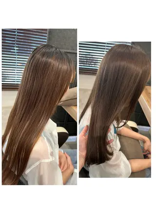 ロング やまこし 美裕樹のヘアスタイル