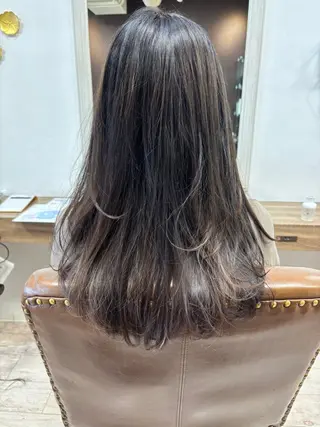 ロング カラー 西田 敏幸のヘアスタイル
