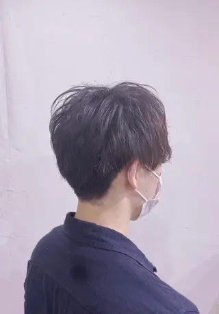 ショート メンズ かんばら りょーいのヘアスタイル