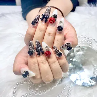 ネイル ayaka ギャルネイル🎀のネイルデザイン